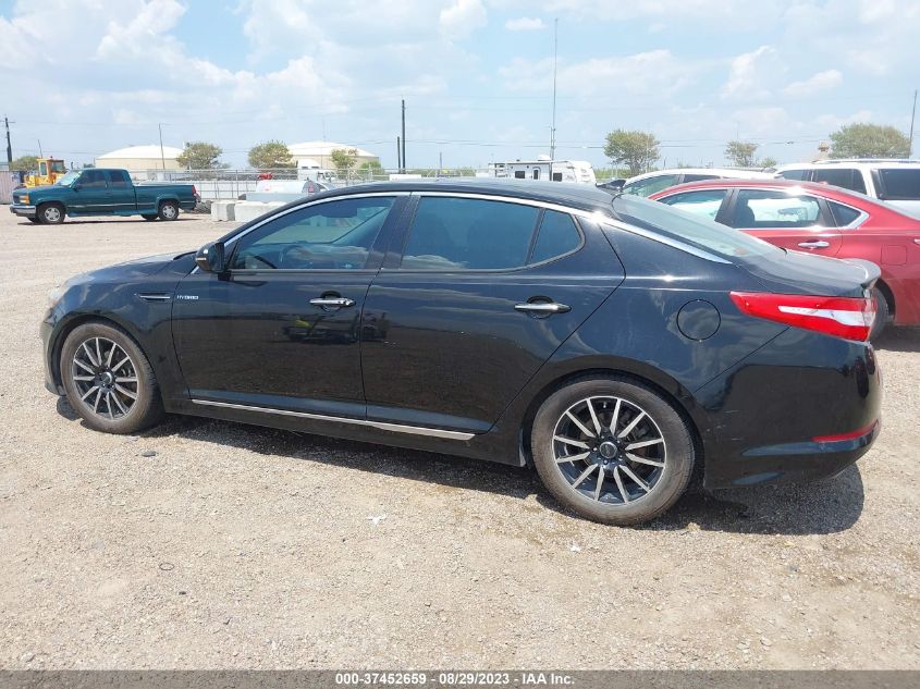 2013 KIA OPTIMA HYBRID EX - KNAGM4AD9D5040014