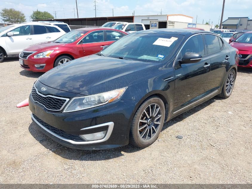 2013 KIA OPTIMA HYBRID EX - KNAGM4AD9D5040014