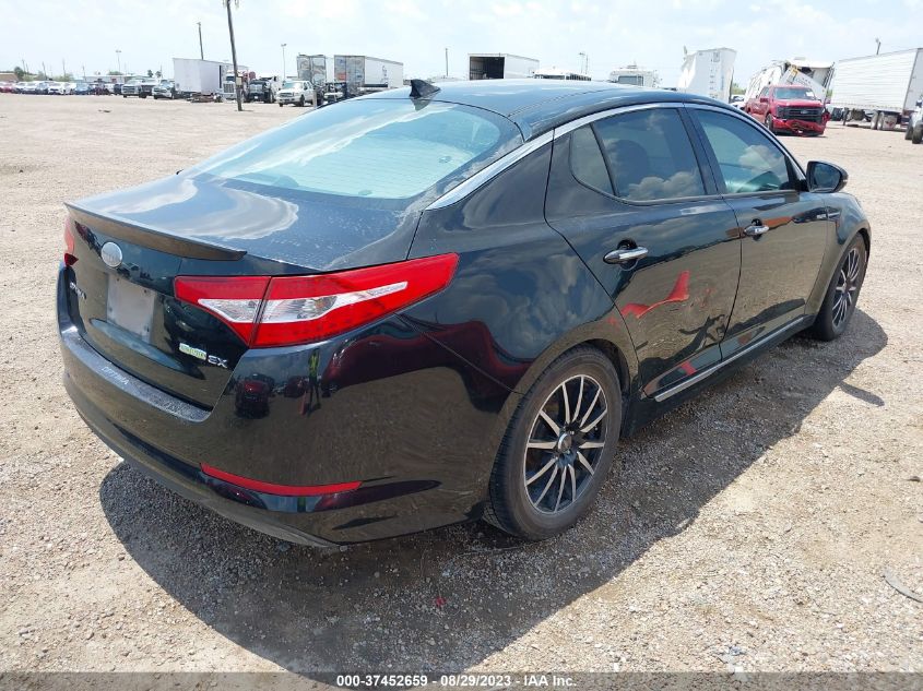 2013 KIA OPTIMA HYBRID EX - KNAGM4AD9D5040014