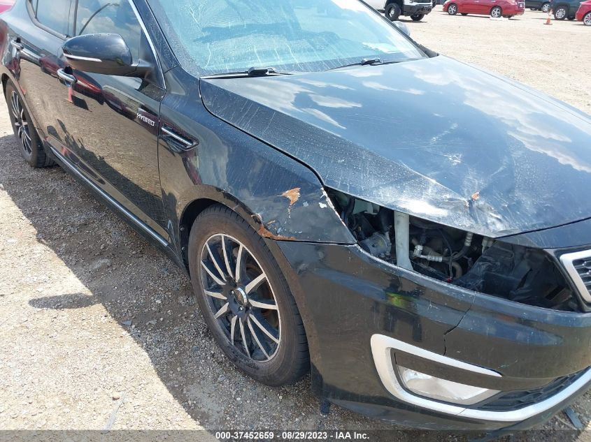 2013 KIA OPTIMA HYBRID EX - KNAGM4AD9D5040014