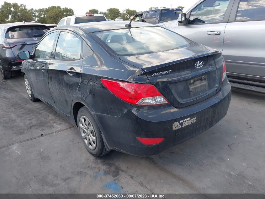 2013 HYUNDAI ACCENT GLS - KMHCT4AE0DU391179
