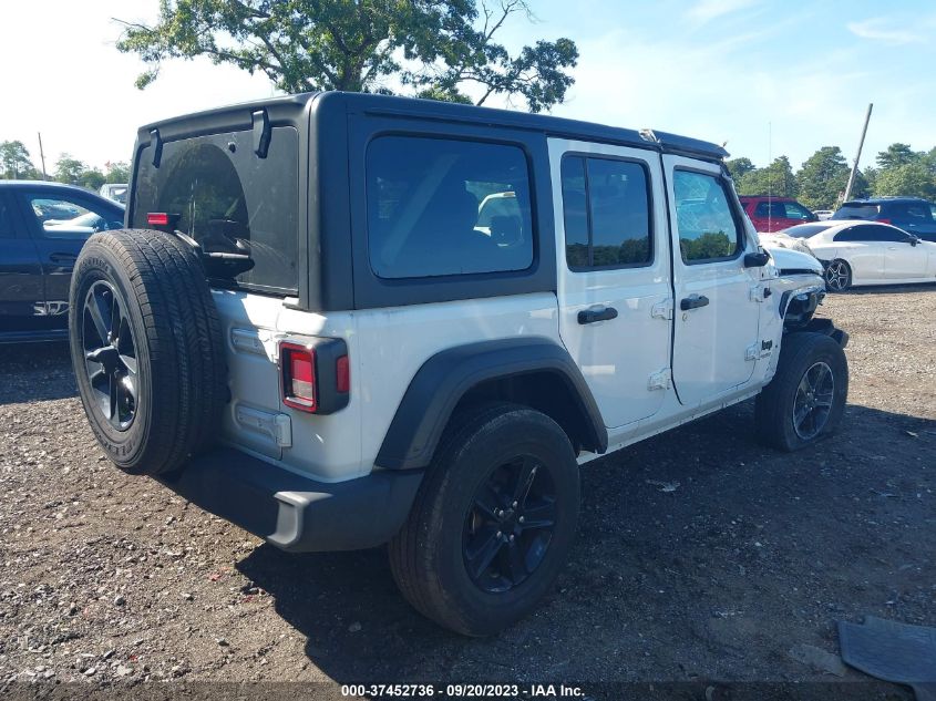 1C4HJXDNXMW822015 Jeep Wrangler UNLIMITED SPORT ALTITUDE 4