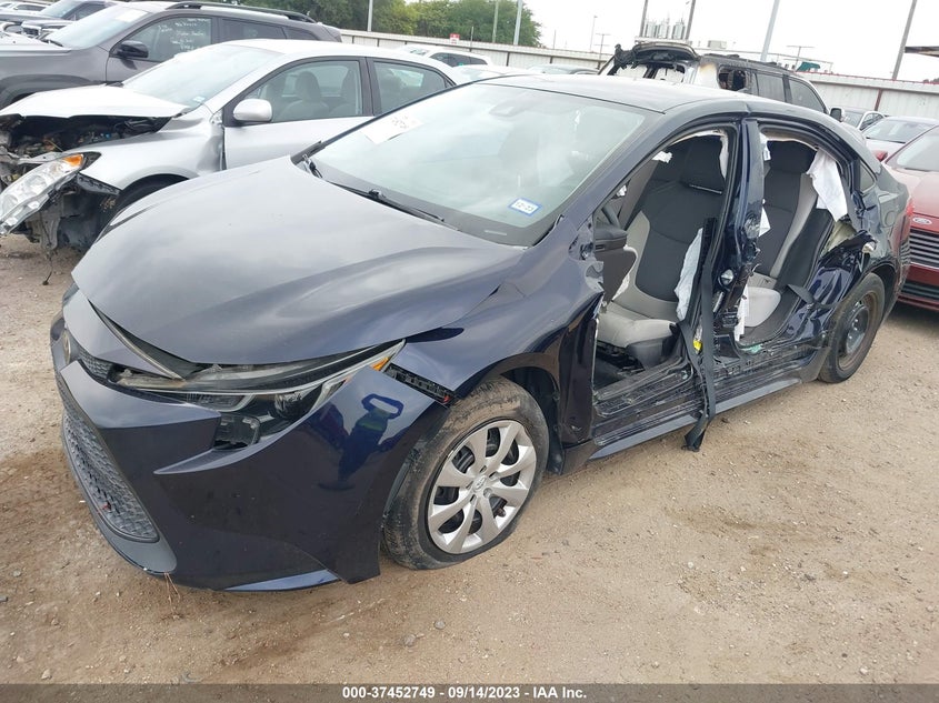 VIN 5YFEPRAE1LP085313 2020 TOYOTA COROLLA LE