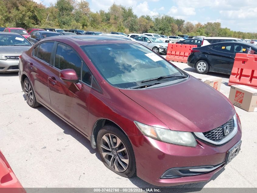 2013 HONDA CIVIC SDN EX - 2HGFB2F87DH539327