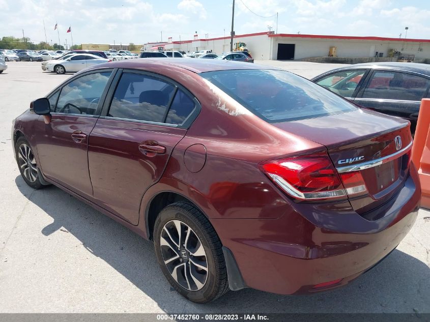 2013 HONDA CIVIC SDN EX - 2HGFB2F87DH539327