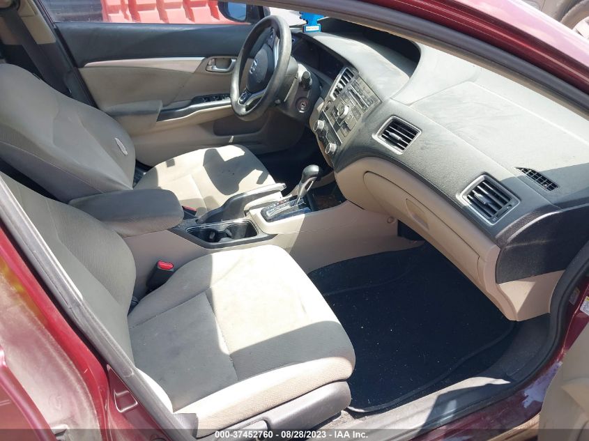 2013 HONDA CIVIC SDN EX - 2HGFB2F87DH539327
