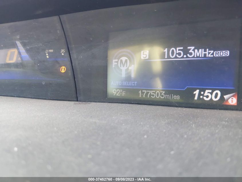 2013 HONDA CIVIC SDN EX - 2HGFB2F87DH539327