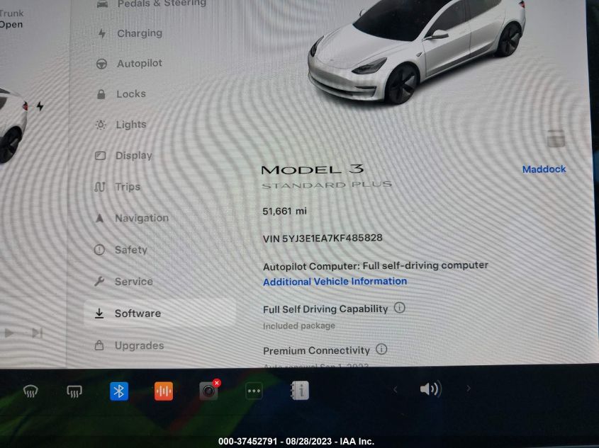 2019 TESLA MODEL 3 RANGE - 5YJ3E1EA7KF485828