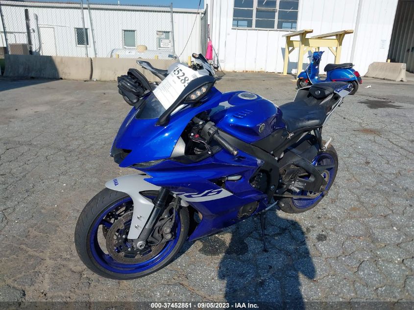 2020 YAMAHA YZFR6 JYARJ28E6LA006931