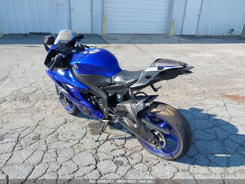 2020 YAMAHA YZFR6 JYARJ28E6LA006931