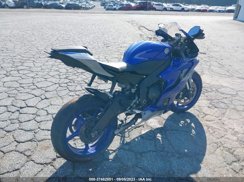 2020 YAMAHA YZFR6 JYARJ28E6LA006931