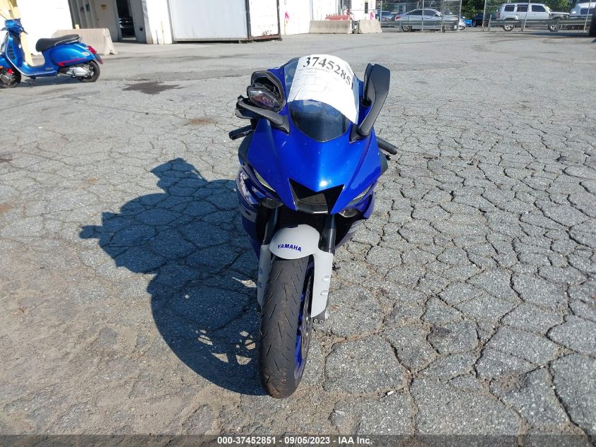 2020 YAMAHA YZFR6 JYARJ28E6LA006931