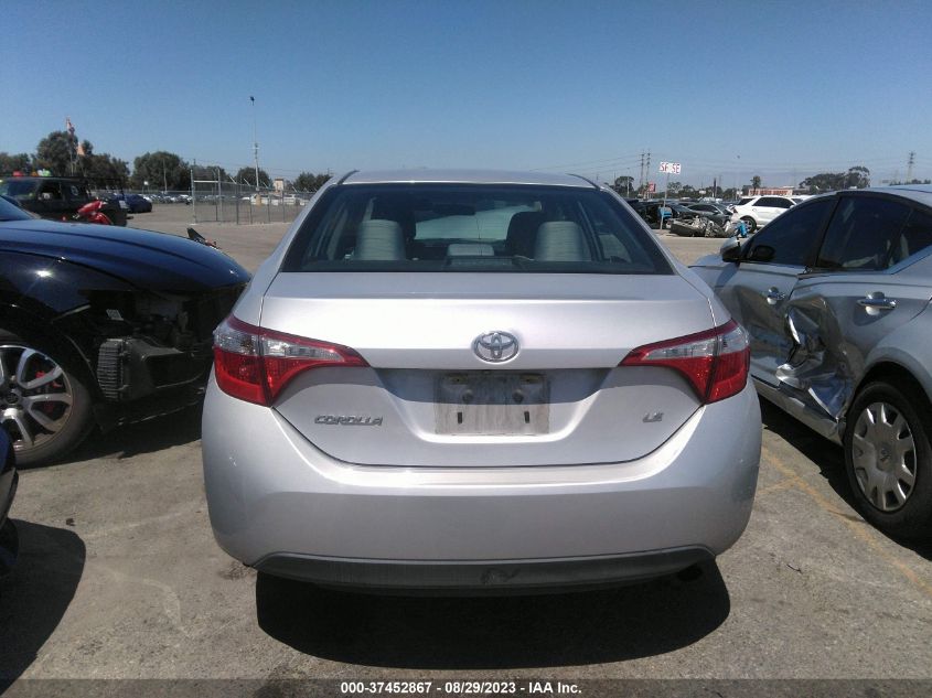 2016 TOYOTA COROLLA L/LE/LE PLS/PRM/S/S PLS - 5YFBURHE0GP436333