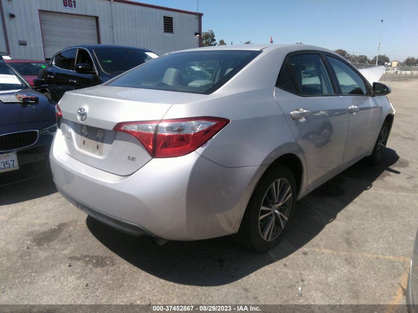 2016 TOYOTA COROLLA L/LE/LE PLS/PRM/S/S PLS - 5YFBURHE0GP436333