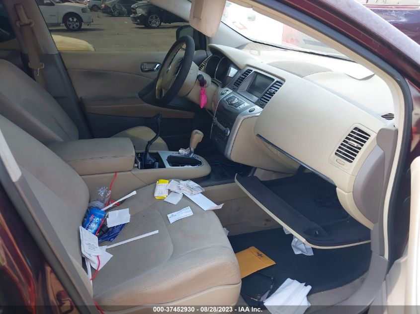 2014 NISSAN MURANO S - JN8AZ1MUXEW402677