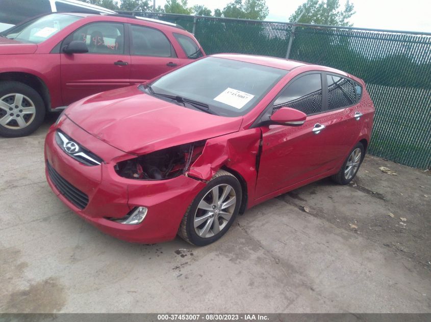 2013 HYUNDAI ACCENT SE - KMHCU5AE9DU097153