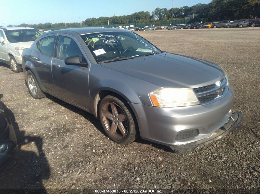 2013 DODGE AVENGER SE - 1C3CDZAB5DN643026