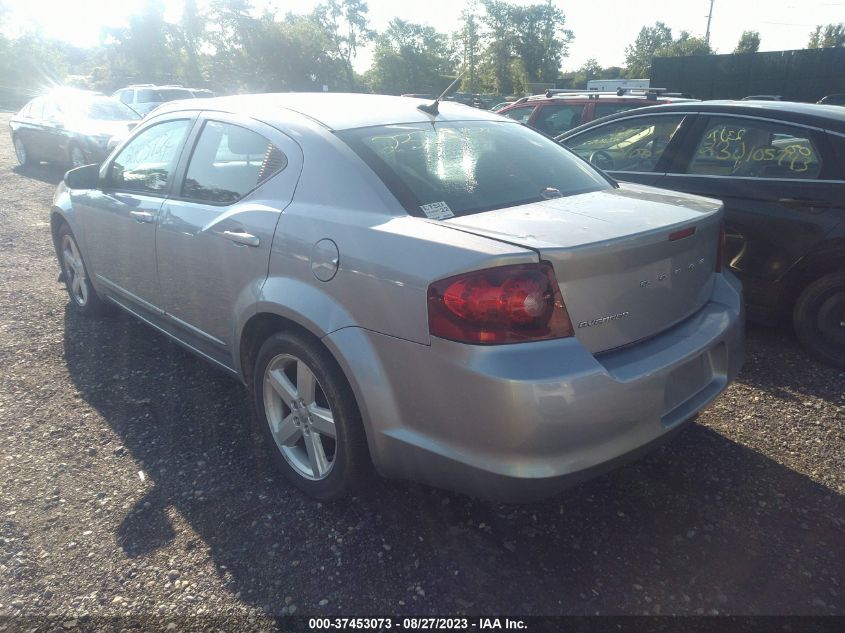 2013 DODGE AVENGER SE - 1C3CDZAB5DN643026