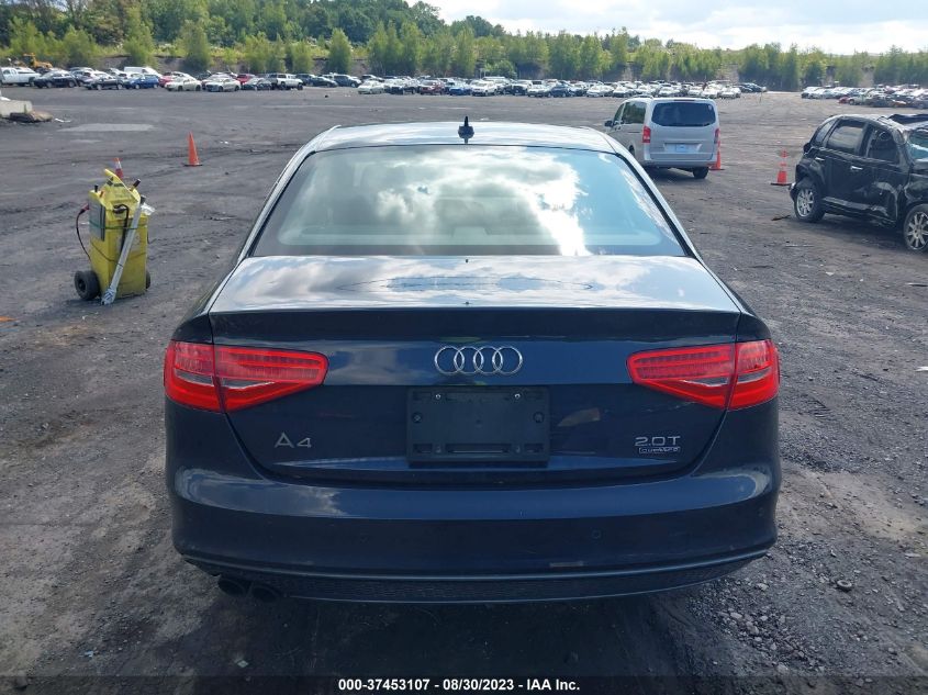 2015 AUDI A4 PREMIUM PLUS - WAUFFAFL7FN044120