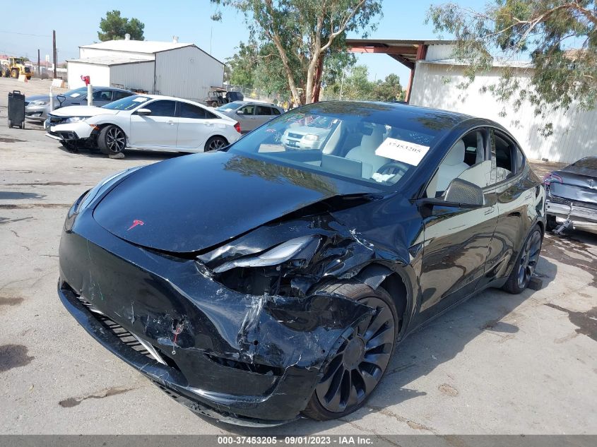 2021 TESLA MODEL Y - 5YJYGDEF4MF277583