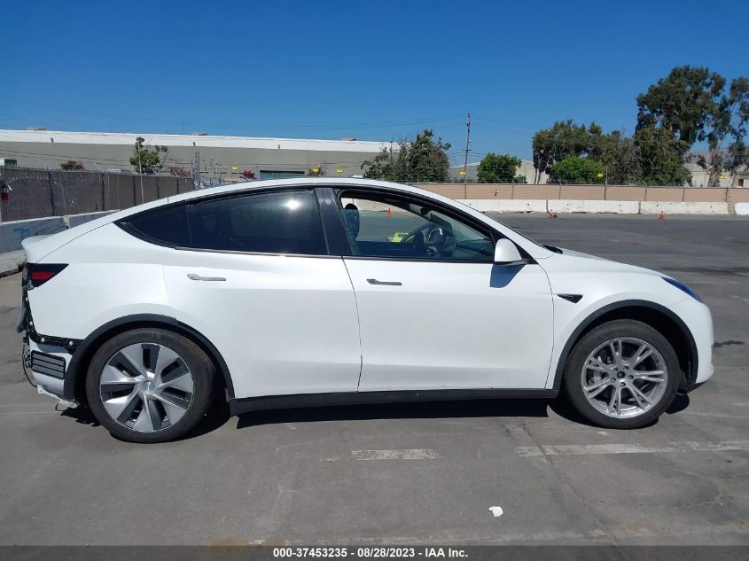 2022 TESLA MODEL Y LONG RANGE - 7SAYGAEEXNF558250