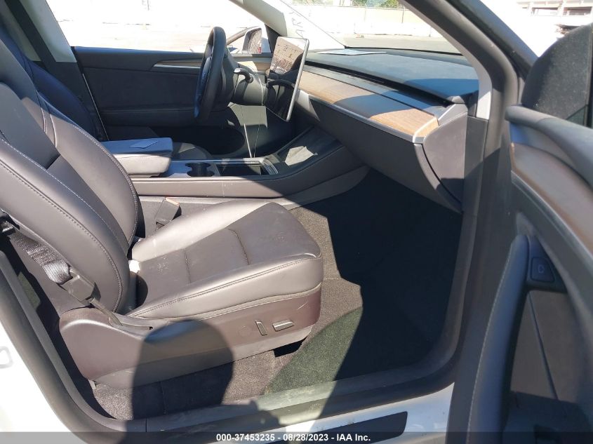 2022 TESLA MODEL Y LONG RANGE - 7SAYGAEEXNF558250