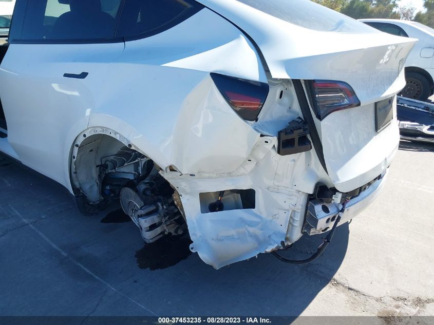2022 TESLA MODEL Y LONG RANGE - 7SAYGAEEXNF558250