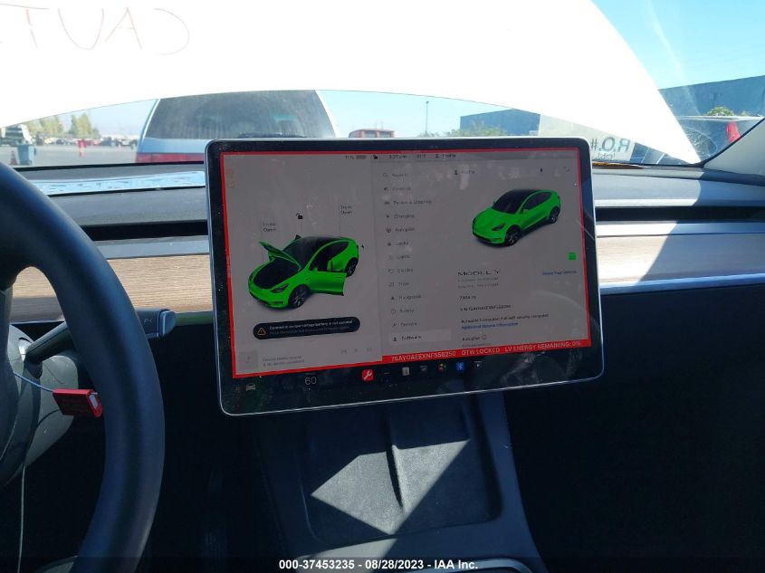 2022 TESLA MODEL Y LONG RANGE - 7SAYGAEEXNF558250