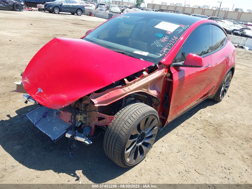 2022 TESLA MODEL Y U   U(VIN: 7SAYGDEF9NF546049