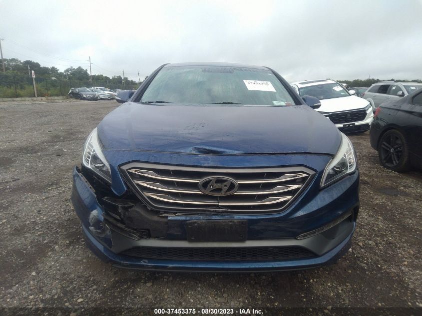 2016 HYUNDAI SONATA 2.4L SPORT - 5NPE34AFXGH382610