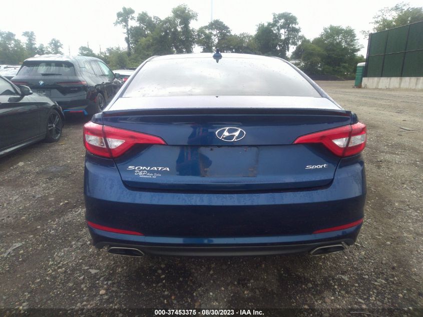 2016 HYUNDAI SONATA 2.4L SPORT - 5NPE34AFXGH382610