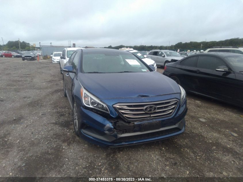 2016 HYUNDAI SONATA 2.4L SPORT - 5NPE34AFXGH382610