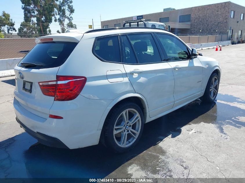 2014 BMW X3 XDRIVE28I - 5UXWX9C59E0D13963