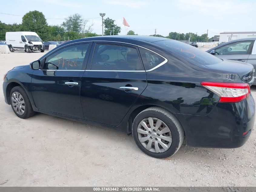 2014 NISSAN SENTRA S - 3N1AB7AP8EY214897