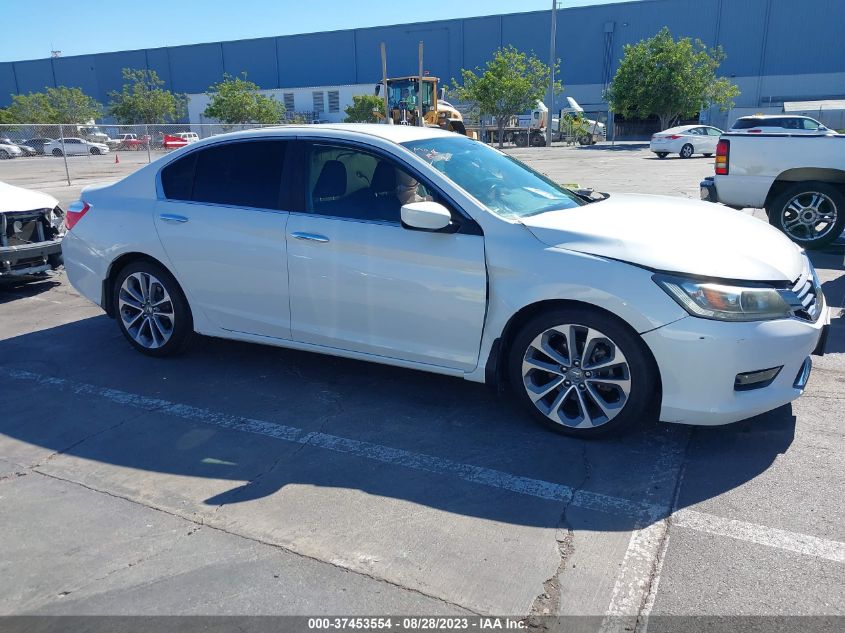 2014 HONDA ACCORD SEDAN SPORT - 1HGCR2F55EA190155