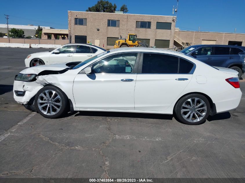 2014 HONDA ACCORD SEDAN SPORT - 1HGCR2F55EA190155