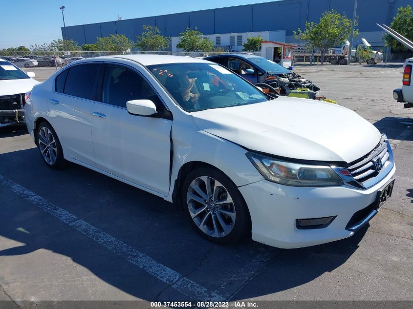 2014 HONDA ACCORD SEDAN SPORT - 1HGCR2F55EA190155
