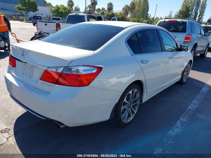 2014 HONDA ACCORD SEDAN SPORT - 1HGCR2F55EA190155