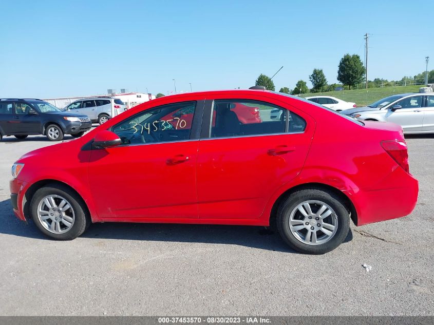 2015 CHEVROLET SONIC LT - 1G1JC5SH3F4220674