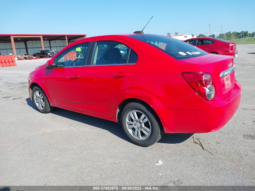2015 CHEVROLET SONIC LT - 1G1JC5SH3F4220674
