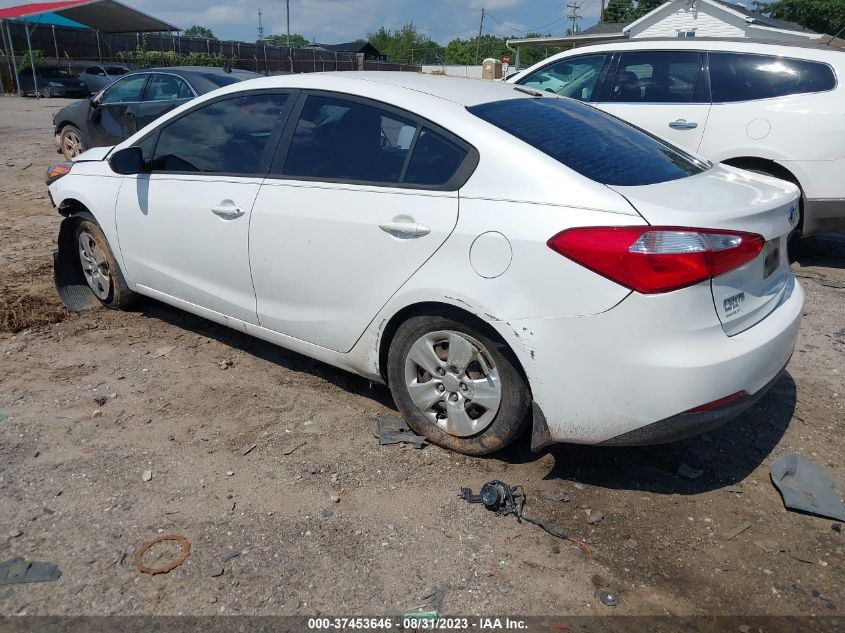 2015 KIA FORTE LX - KNAFX4A62F5270324