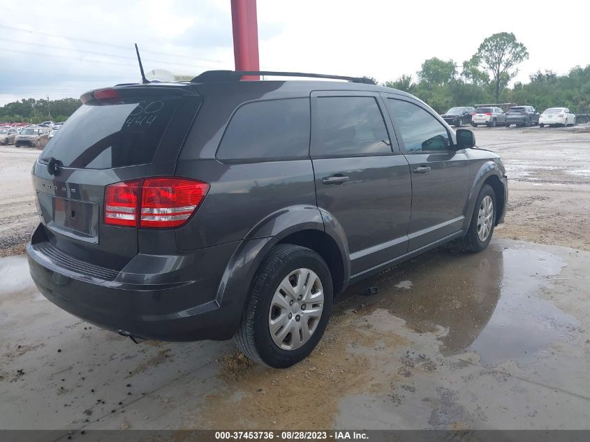 2018 DODGE JOURNEY SE - 3C4PDCAB4JT534787