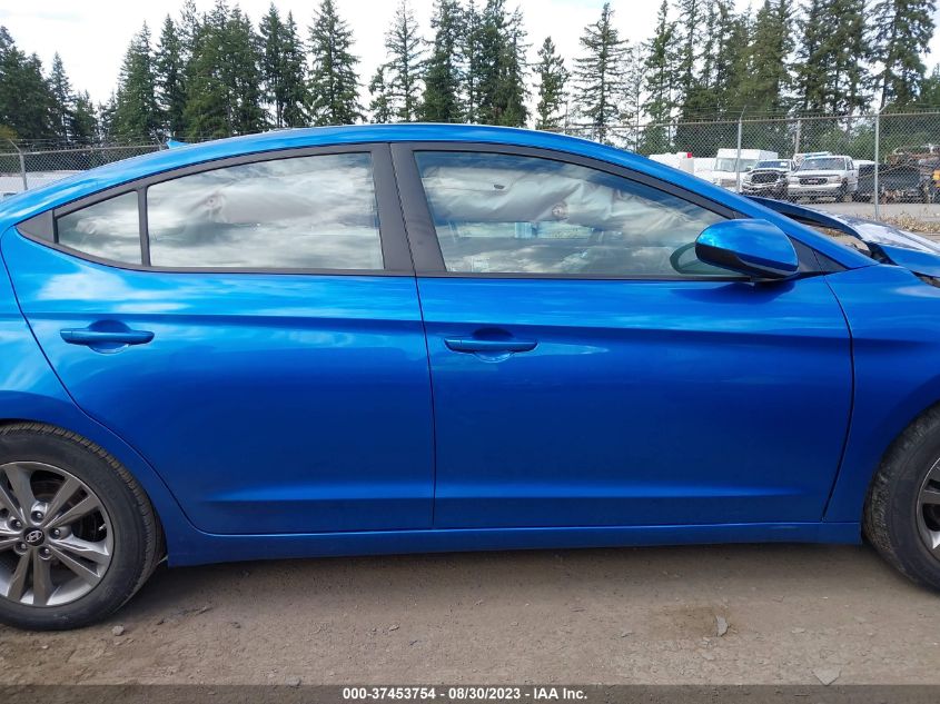 2018 HYUNDAI ELANTRA SEL - 5NPD84LF4JH309105