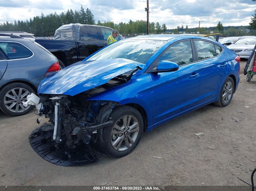 2018 HYUNDAI ELANTRA SEL - 5NPD84LF4JH309105