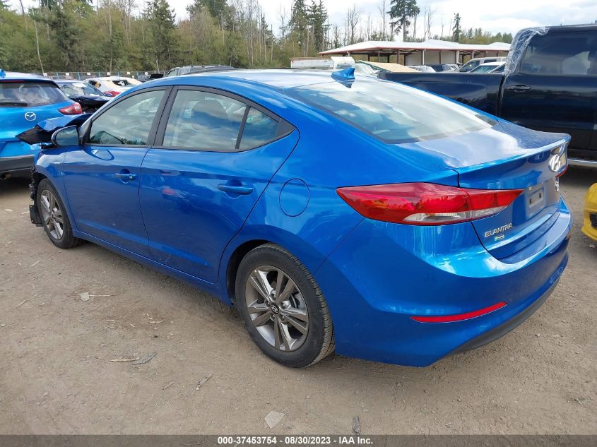 2018 HYUNDAI ELANTRA SEL - 5NPD84LF4JH309105