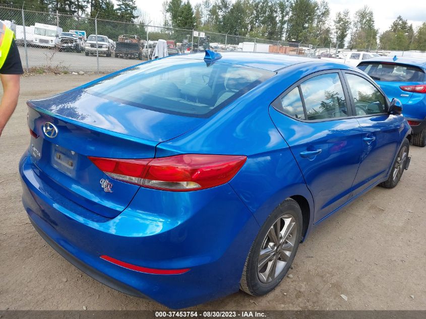 2018 HYUNDAI ELANTRA SEL - 5NPD84LF4JH309105