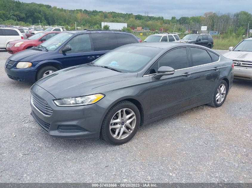 2016 FORD FUSION SE - 3FA6P0H78GR262937