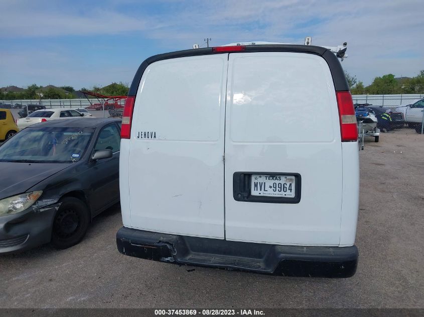 2013 CHEVROLET EXPRESS CARGO VAN - 1GCWGFBA2D1139495