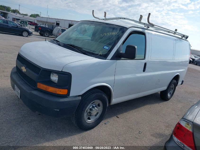 2013 CHEVROLET EXPRESS CARGO VAN - 1GCWGFBA2D1139495