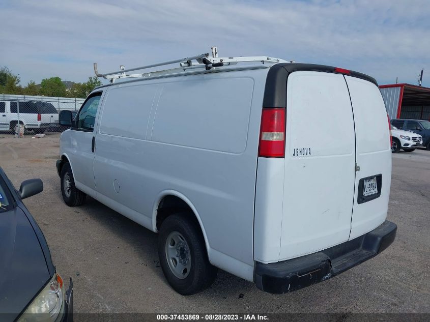 2013 CHEVROLET EXPRESS CARGO VAN - 1GCWGFBA2D1139495